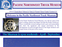 Tablet Screenshot of pacificnwtruckmuseum.org